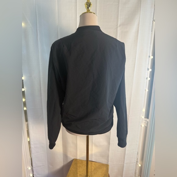 Abercrombie & Fitch Black Bomber Jacket - Picture 2 of 8